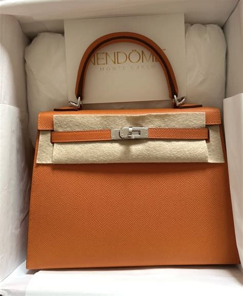 hermes kelly orange epsom|hermes kelly for sale.